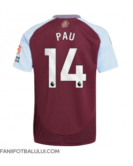 Aston Villa Pau Torres #14 Tricou Fotbal Replică 2024-25 Barbati Acasa